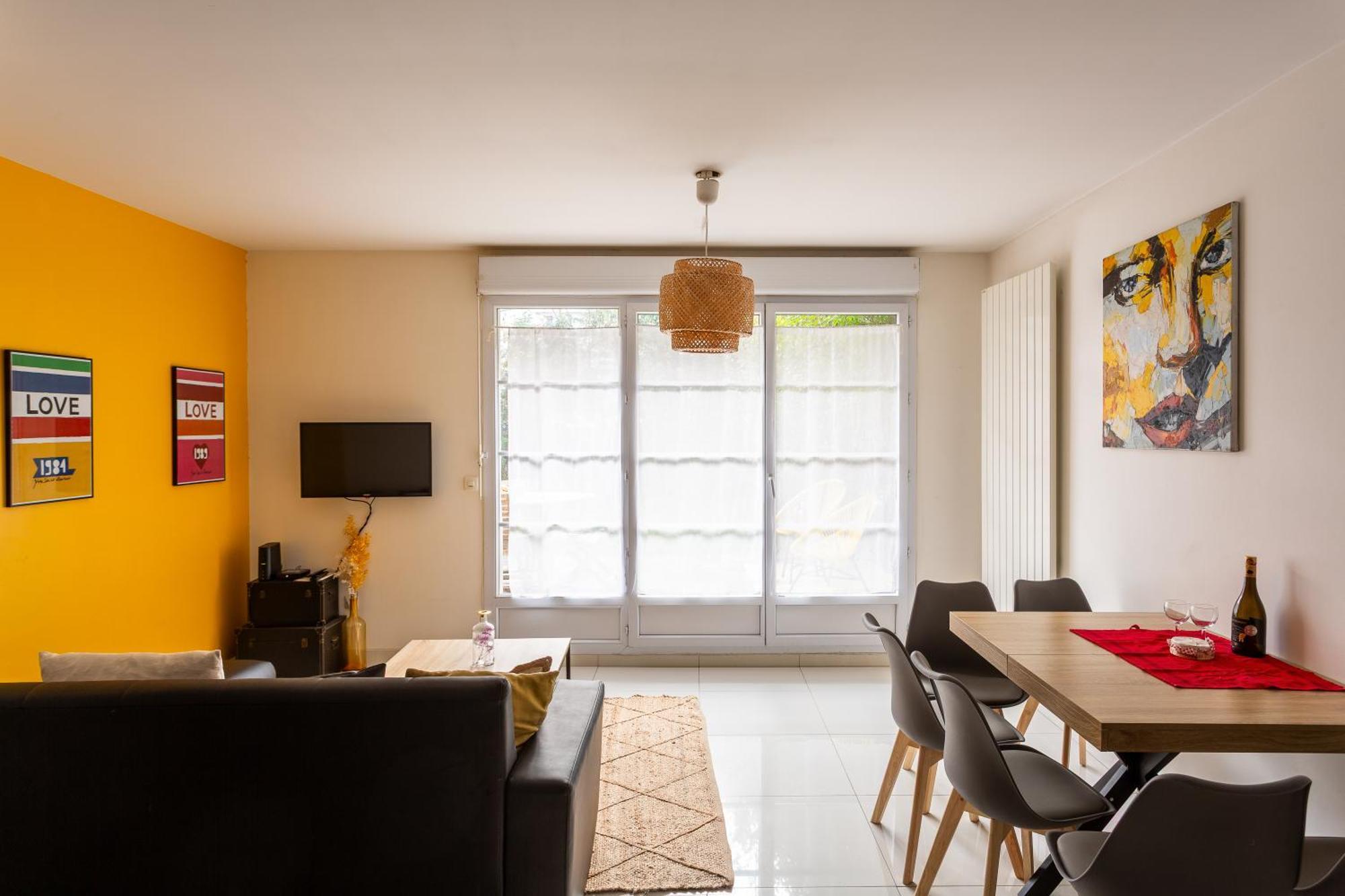 Happy Stay Disney Two - Apartment With Garden & Parking Montévrain Exteriör bild